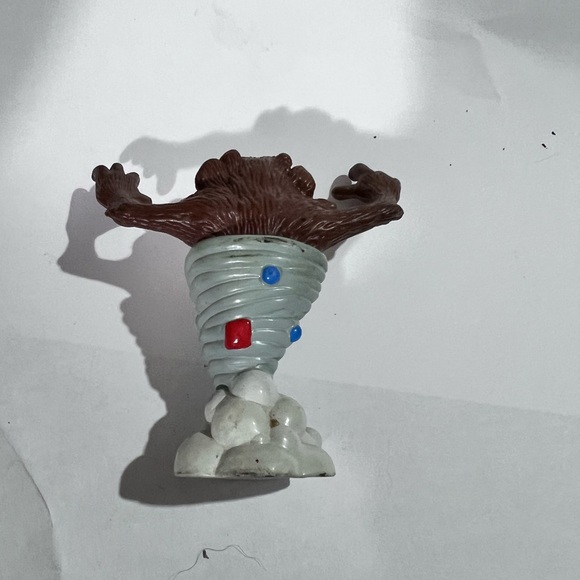 Vtg Tasmanian Devil Taz Tornado Whirlwind PVC Figure 1990 Looney Tunes Applause - Picture 3 of 6